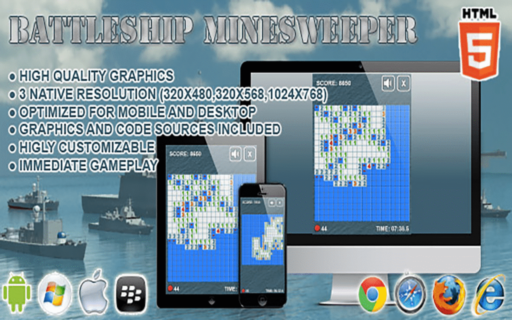 Battleship Minesweeper